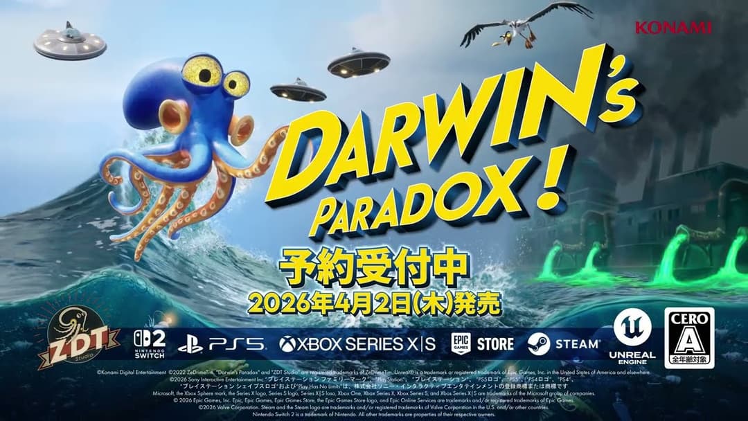 Darwin’s Paradox! — demo 13 lutego, premiera 2 kwietnia 2026
