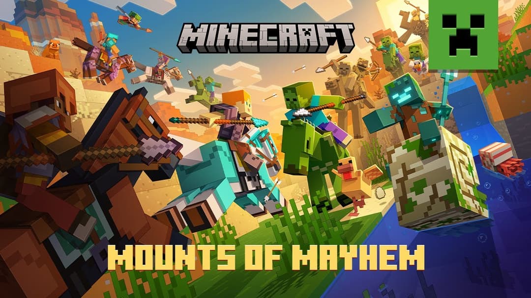 Minecraft wita aktualizację Mounts of Mayhem