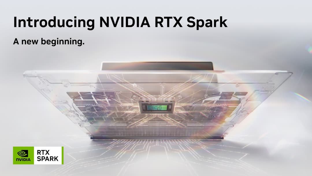 NVIDIA prezentuje RTX Spark — nowy chip dla laptopów z Windows, AI i grami w jednym