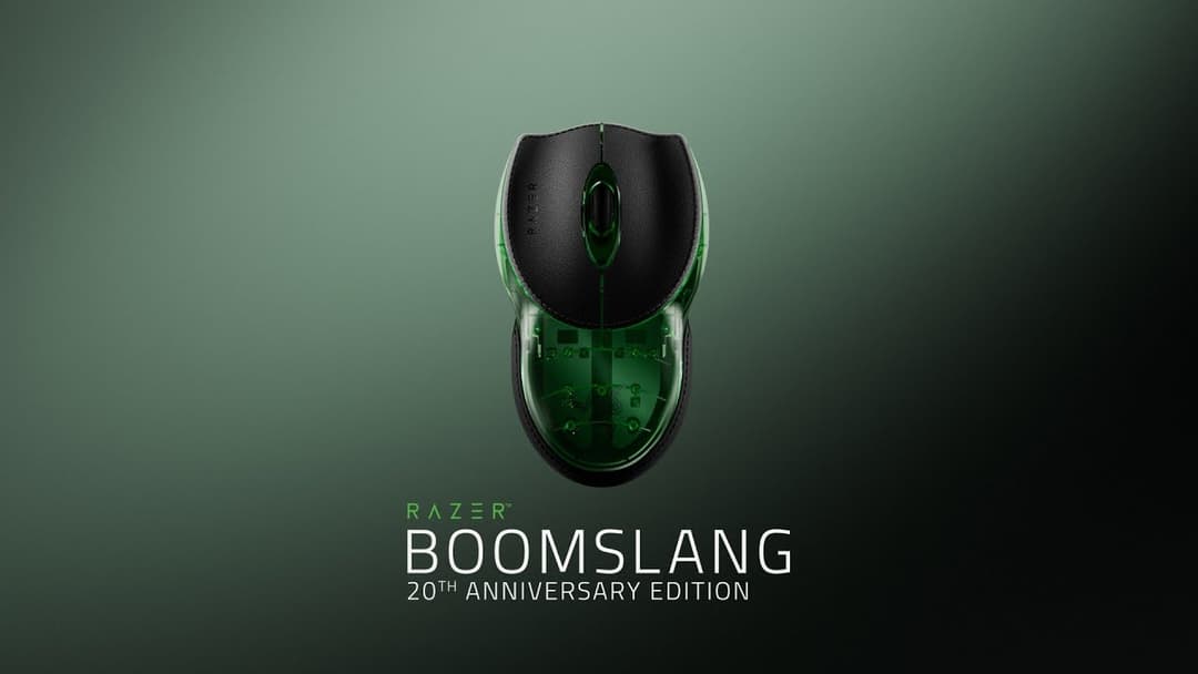 Razer Boomslang 20th Anniversary Edition — mysz droższa niż iPhone 17 Pro