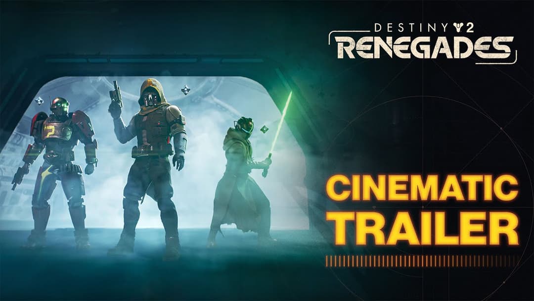 Destiny 2: Renegades – ostatni trailer przed premierą