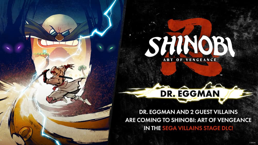 SHINOBI: Art of Vengeance powraca — DLC z kultowymi złoczyńcami SEGI już w drodze