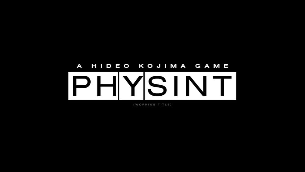 Physint — nowy projekt akcji i szpiegostwa Hideo Kojimy