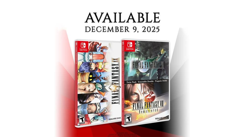 Klasyczne części Final Fantasy wreszcie pojawią się fizycznie na Nintendo Switch