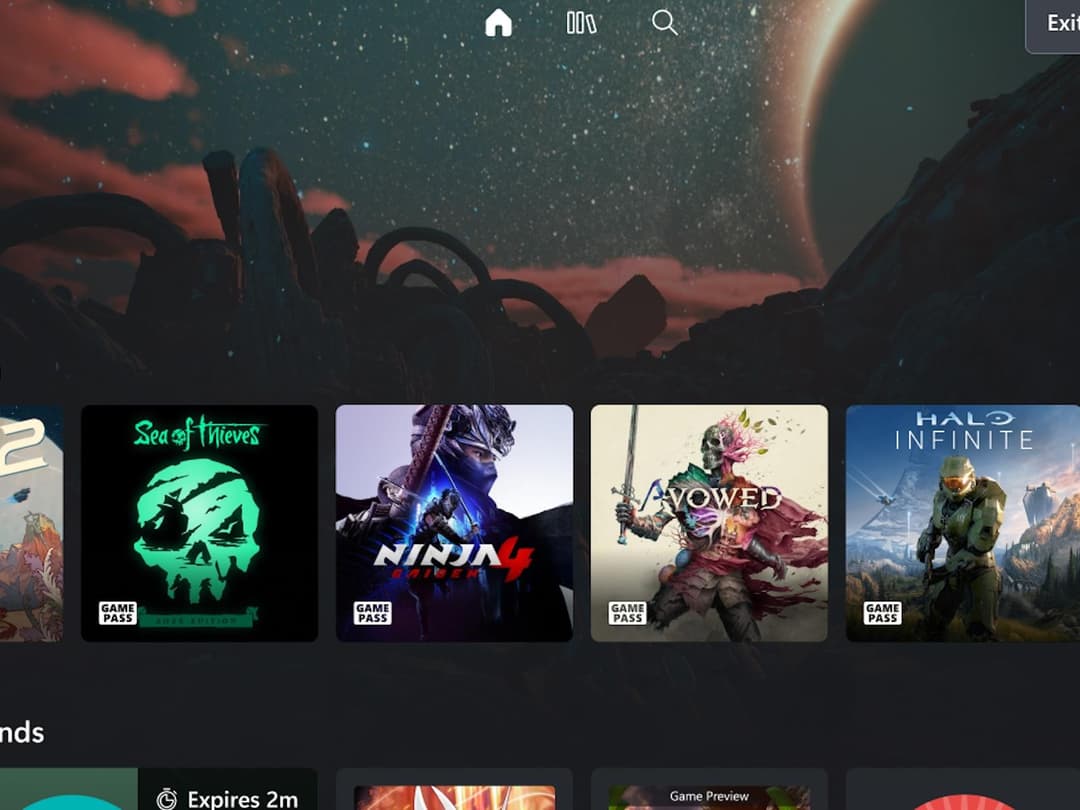 Xbox Cloud Gaming dostał odświeżenie webowe — sprawdź, jak to wygląda