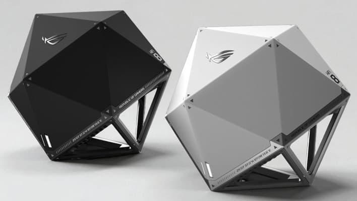 ASUS ROG NeoCore — router jak kostka D20